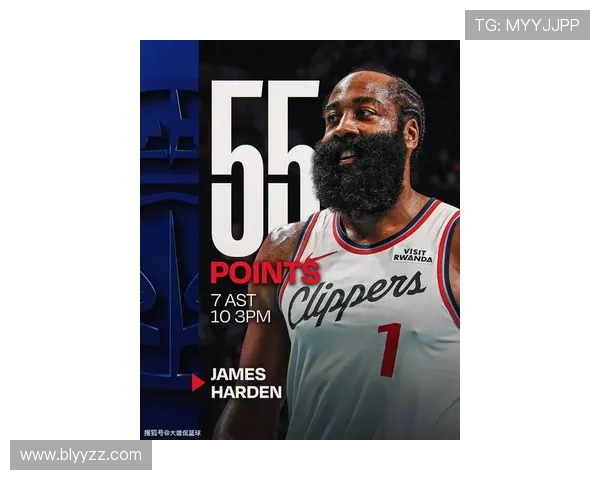 快船逆转活塞哈登救赎合砍51分